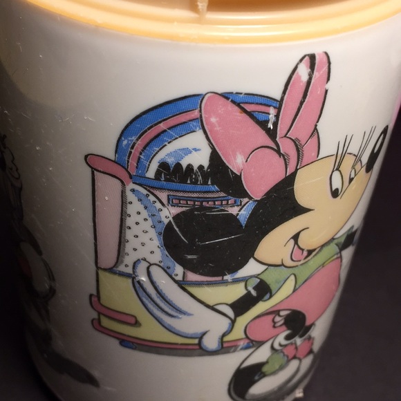 Vintage Mickey & Minnie Thermos Bottle - Picture 9 of 12